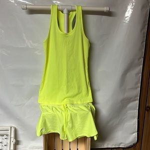 Under armour short and tank top set